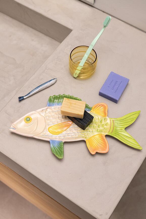 Šķīvis servēšanai Fish Rainbow 17 x 25,5 cm