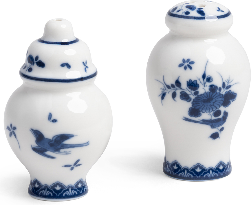 Solniczka in poprnica Delftware
