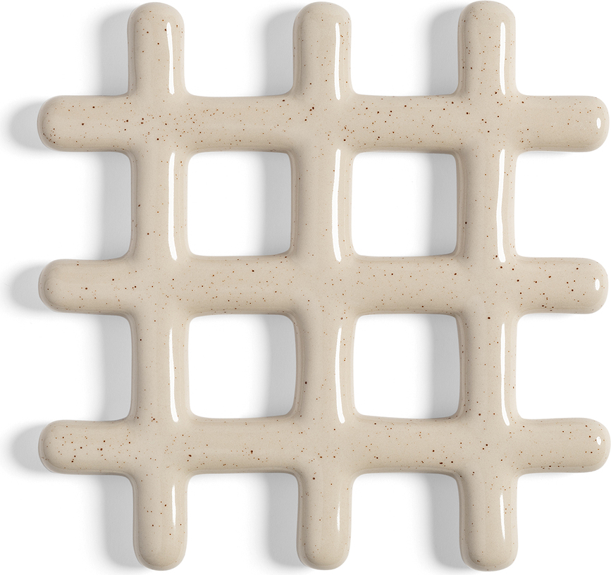 Sottopentola &K Grid beige