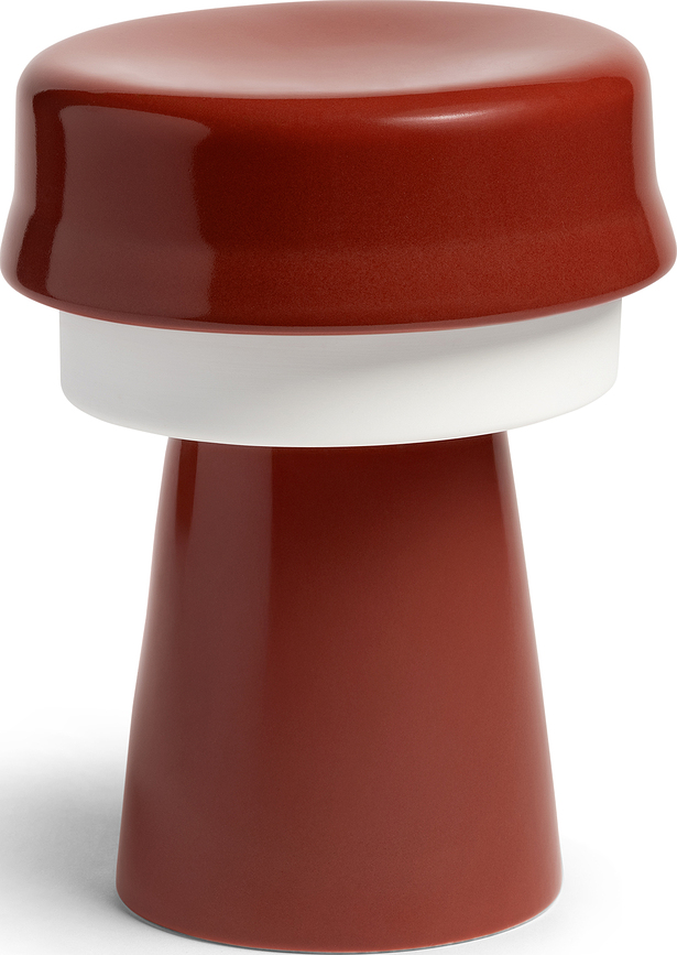 Tafellamp Hat bordeaux