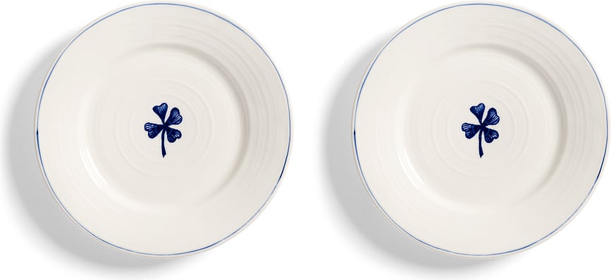 Talerze śniadaniowe Anouk Clover 21 cm 2 szt.