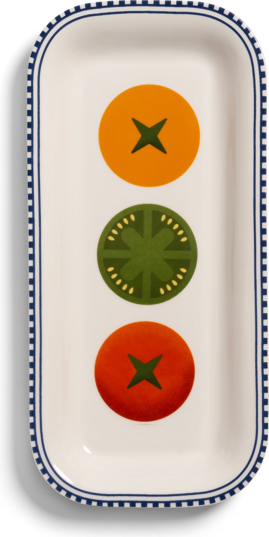 Taverna Servierplatte Tomato 14,5 x 30 cm