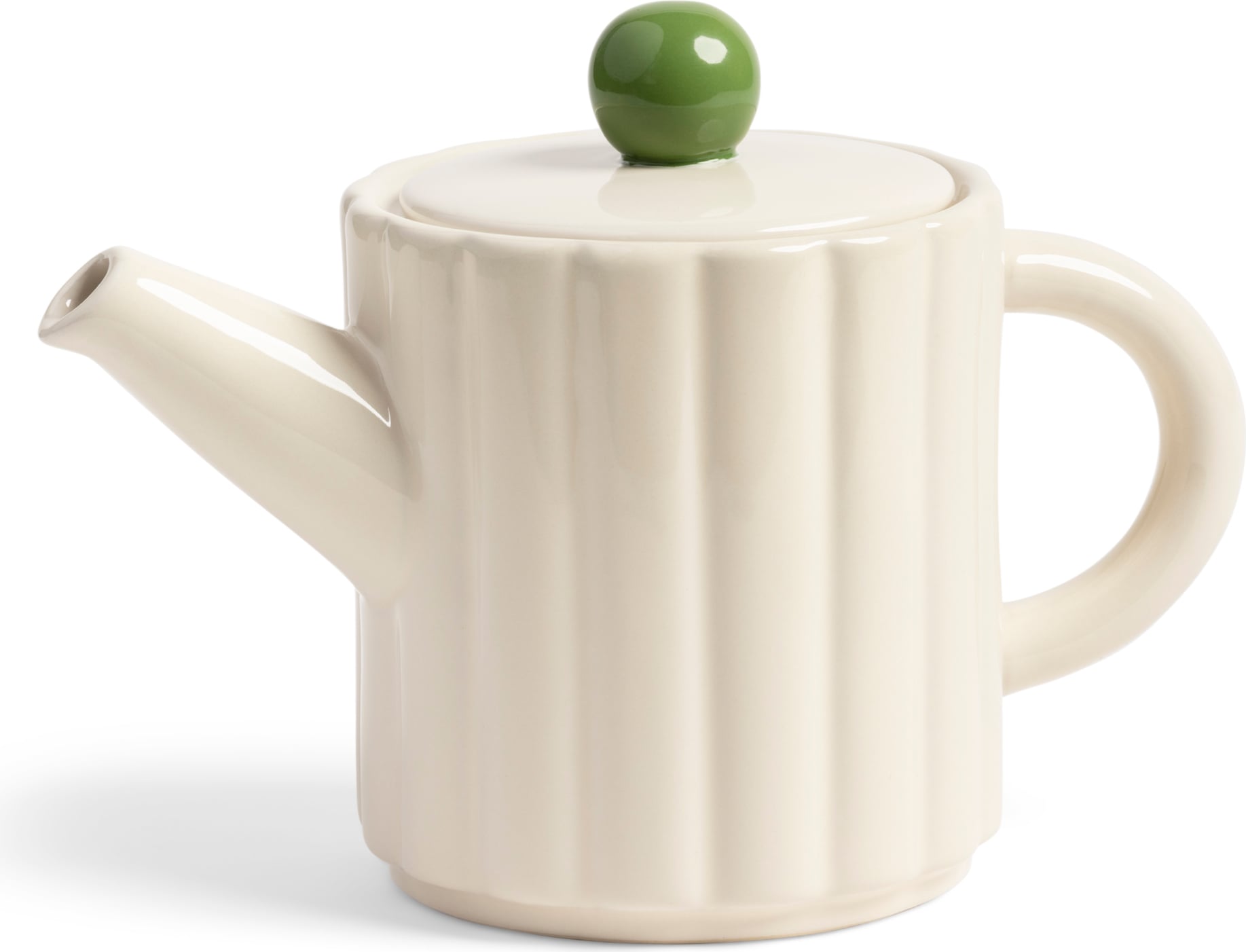 Teekanne Tube 900 ml, creme