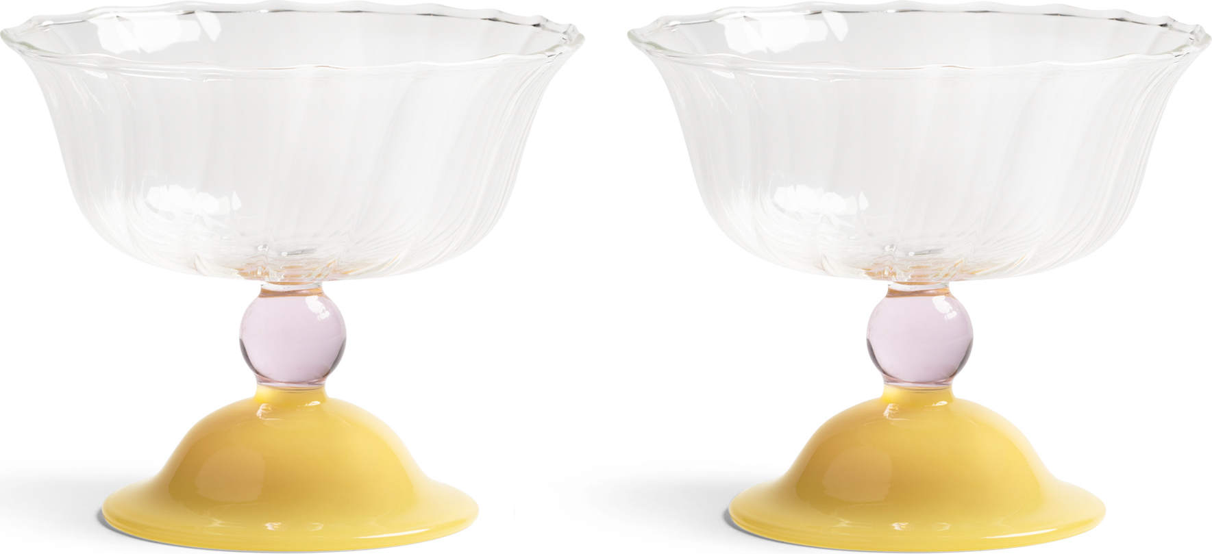 Tulip Cocktailgläser 300 ml, karamell, 2 St.