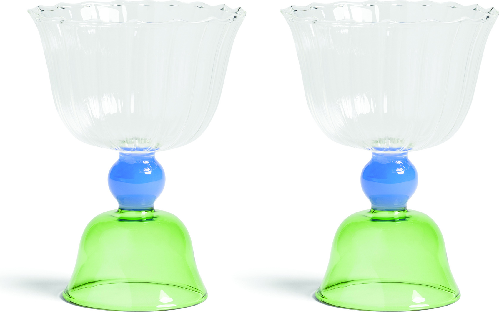 Tulip Gläser 200 ml, grün, 2 St.
