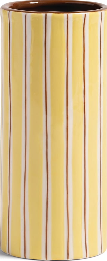 Vase Ray 18 cm, kollane