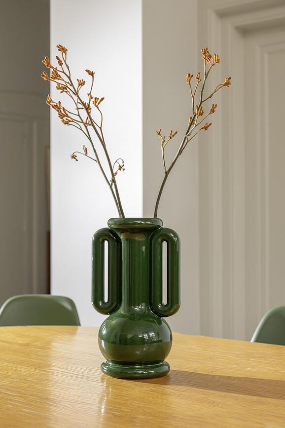 Vază Amfora 36 cm, verde