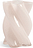 Vāze Marshmallow Opaque 19,5 cm, rozā