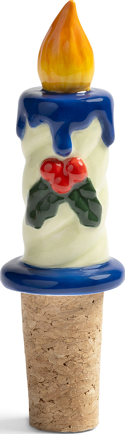 Vīna korķis Candle, zaļš