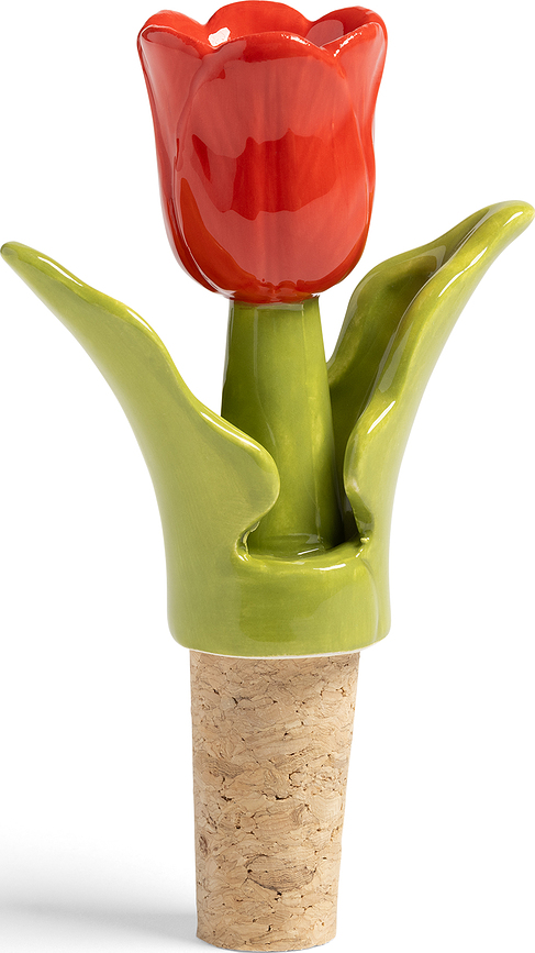 Vīna korķis Tulip, sarkans