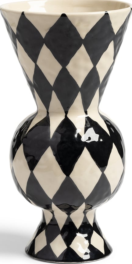 Wazon Rhombic 29,5 cm czarny