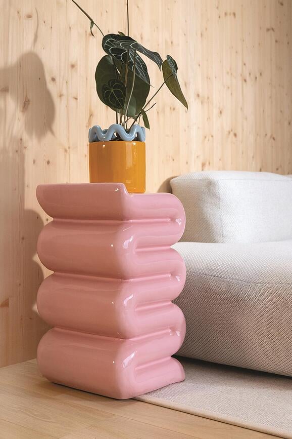 Whip Beistelltisch 62 cm, rosa