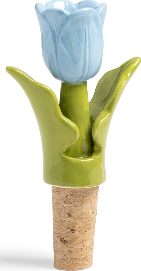 Wijnstop Tulip blauw