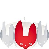 Buxy Lamp with a red bunny