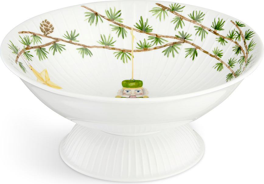 Bol con pie Hammershøi Christmas, 23 cm