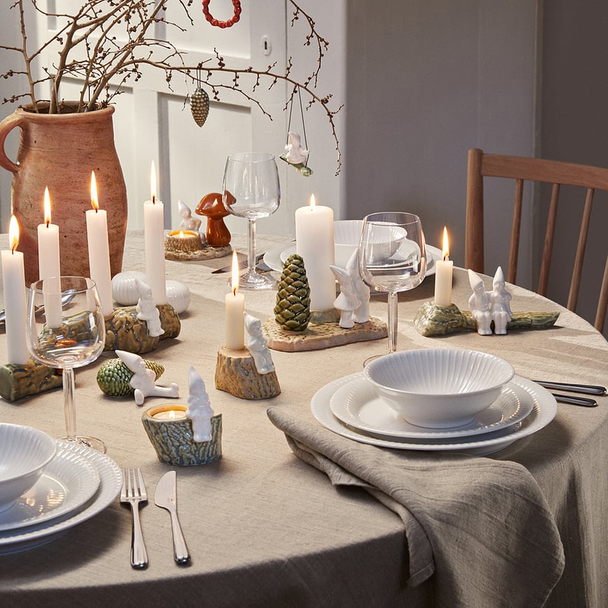 Christmas Tales Dekoracija božični storž