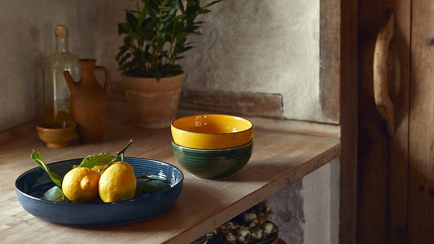 Colore Moule à Quiche 28 cm, bleu