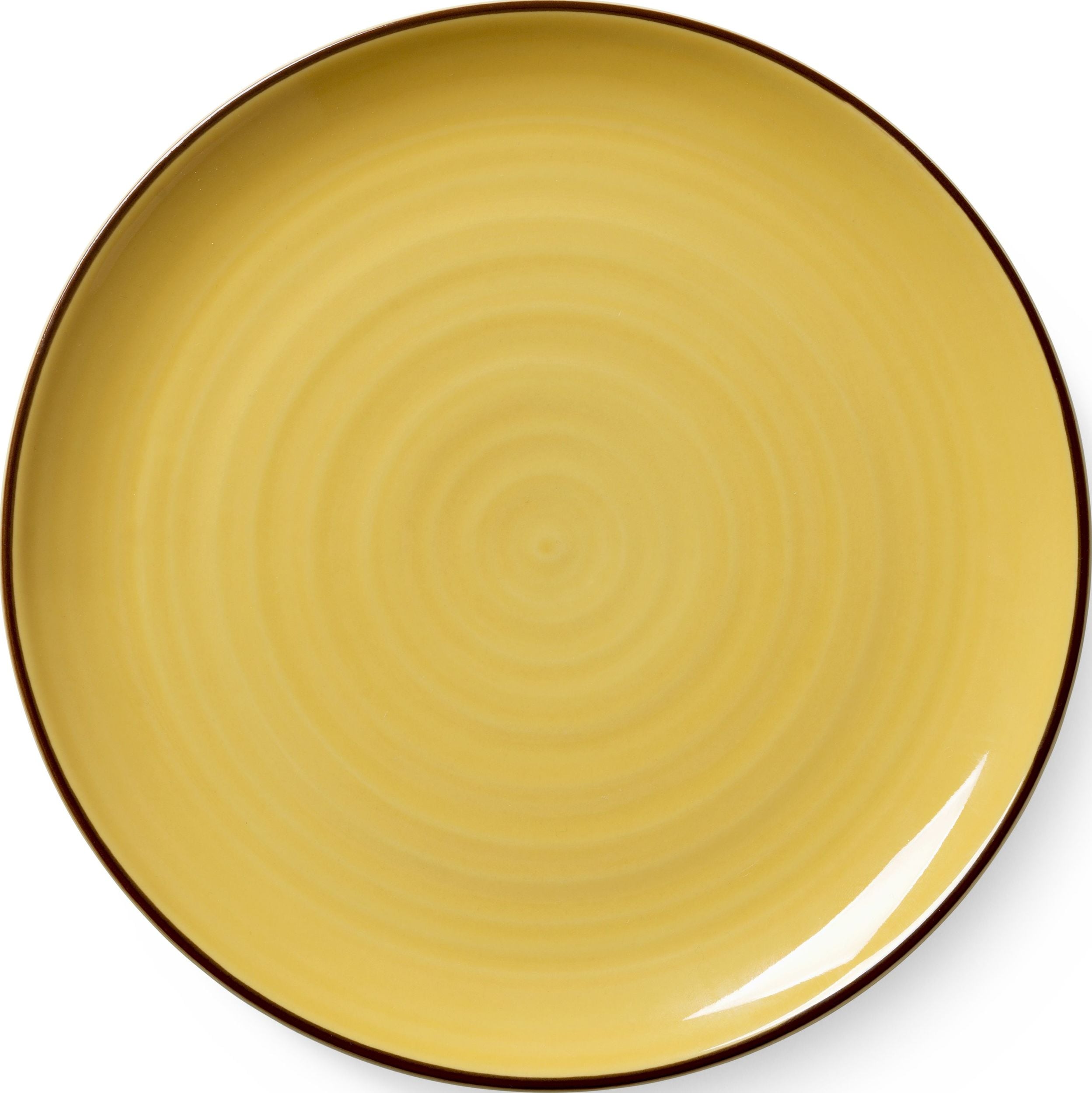 Colore Teller für Mittagsgerichte 27 cm gelb