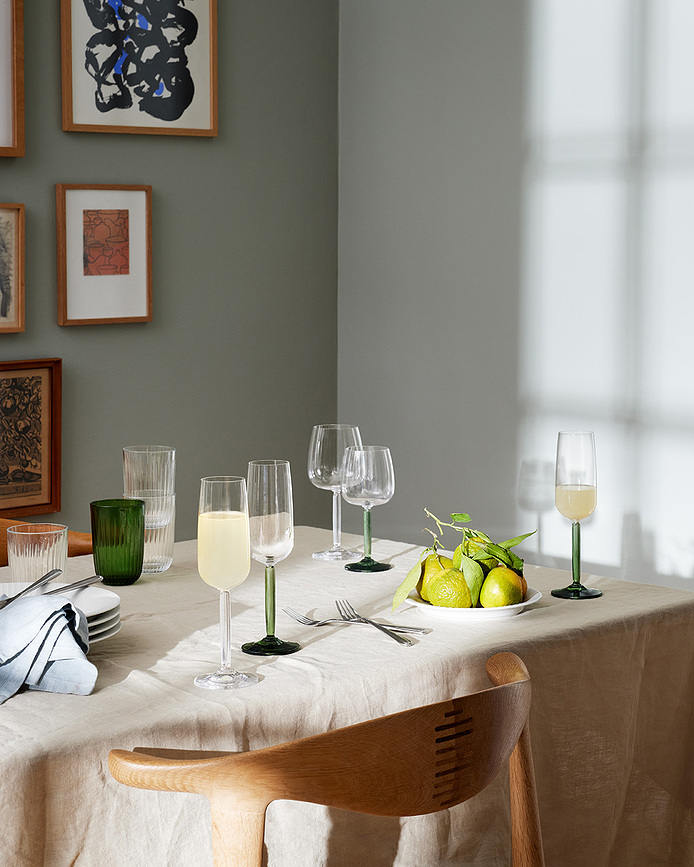 Copas de Champán Hammershøi, 240 ml, transparentes, 2 unidades