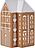 Dekoratīvais gaismeklis Gingerbread Lighthouse L
