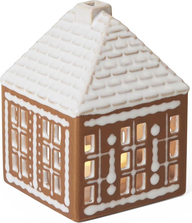 Dekoratīvais gaismeklis Gingerbread Lighthouse