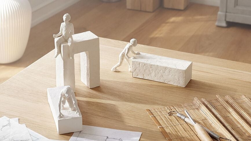 Figura Decorativa Astro, signo Acuario