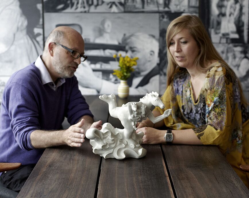 Figura decorativa Stories of Eve Love in Motion