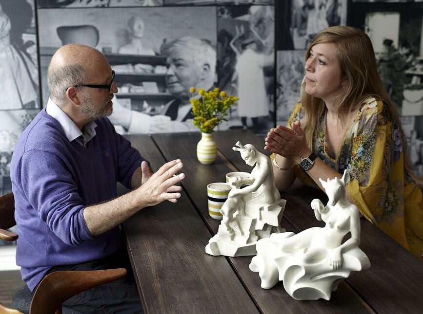 Figura decorativa Stories of Eve Love in Motion