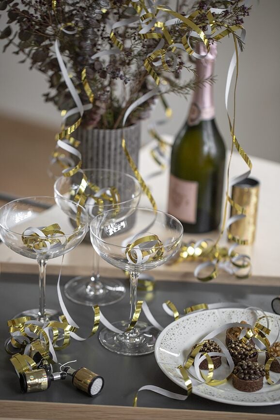 GC Barware Barmanski Set s 2 čaše za šampanjac 5 dijelova