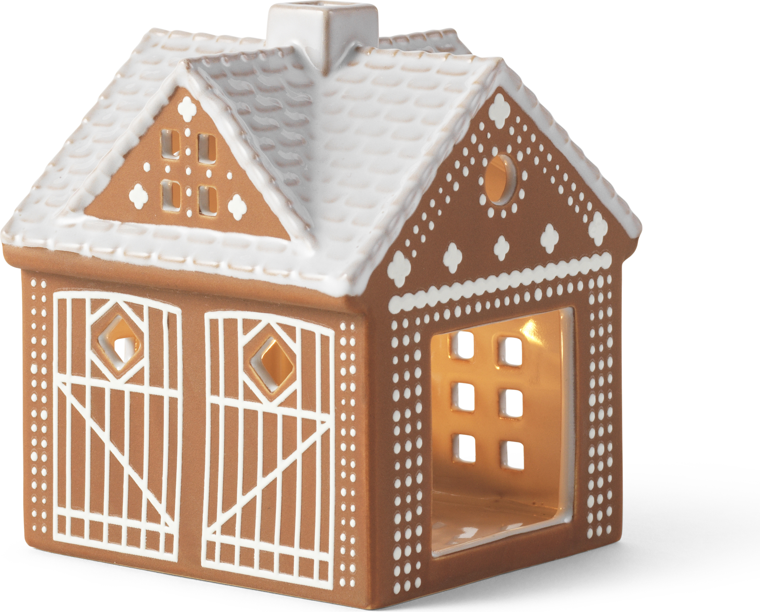 Gingerbread Lighthouse Laterne 11,5 cm