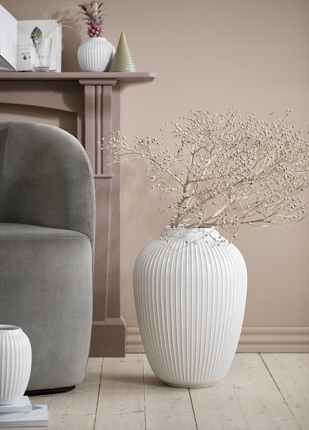Hammershøi Βάζο, 50 cm, λευκό