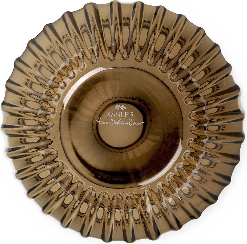 Hammershøi Βάζο, 14 cm, καρυδί, γυάλινο