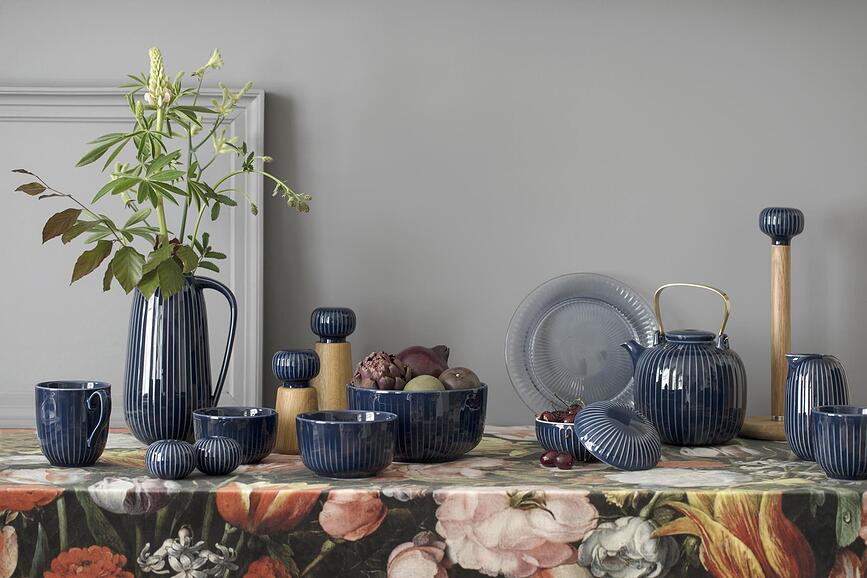 Hammershøi Bol 17 cm, indigo