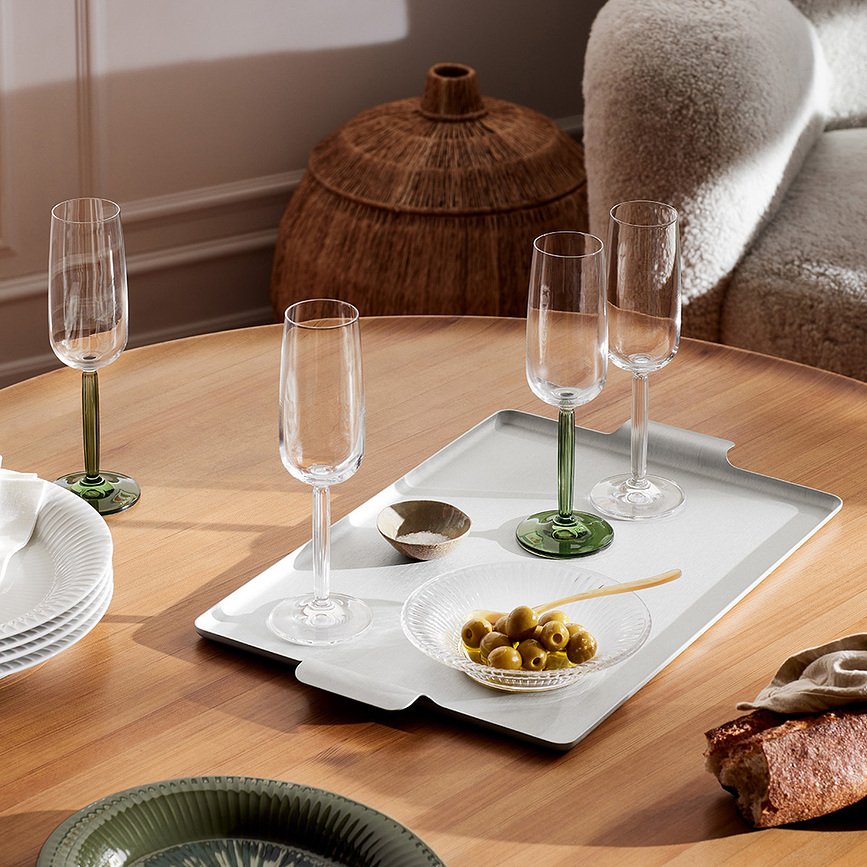 Hammershøi Čaše za šampanjac 240 ml prozirne 2 kom.