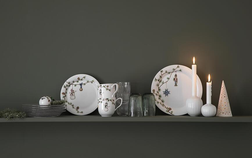 Hammershøi Christmas Assiette à Dîner, 27 cm