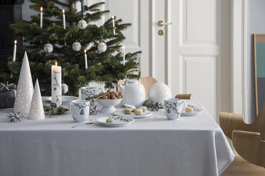 Hammershøi Christmas Desertni krožnik, 19 cm