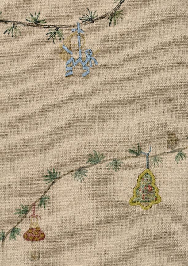 Hammershøi Christmas Prt, 150 x 320 cm, peščen