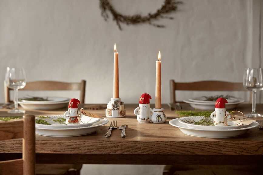 Hammershøi Christmas Svijećnjak motiv Vilenjak