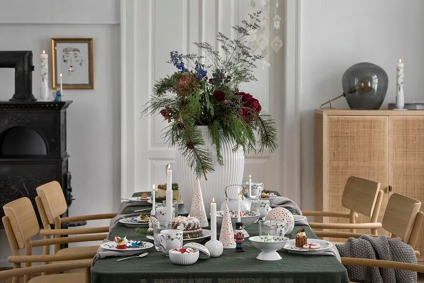 Hammershøi Christmas Zdjela na stalku 23 cm