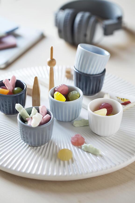 Hammershøi Coquetiers, blancs, Lot de 2