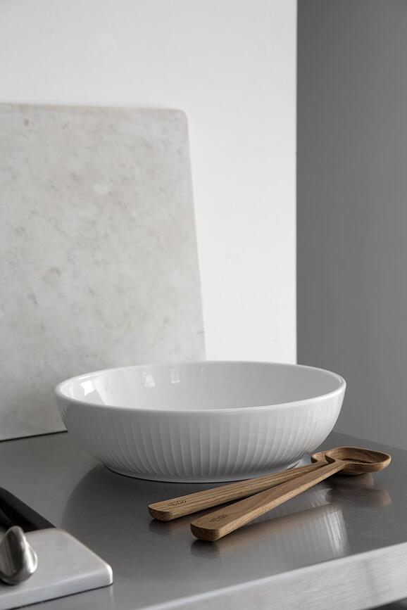 Hammershøi Cuillères à Salade, en bois de chêne, Set 2 pièces