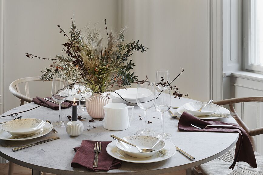 Hammershøi Κηροπήγιο, 7,5 cm, λευκό