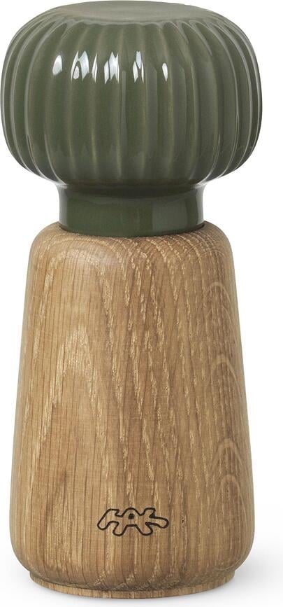 Hammershøi Moulin à poivre ou à sel, 14,5 cm, olive