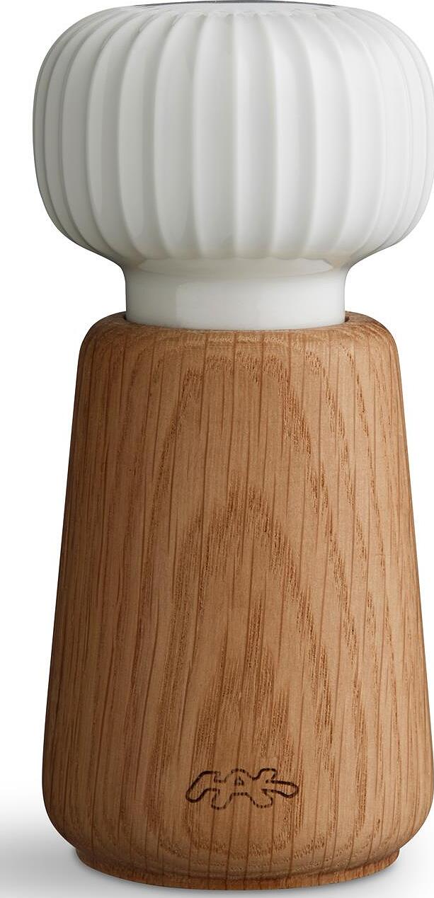 Hammershøi Pfeffer- oder Salzmühle 14,5 cm weiß