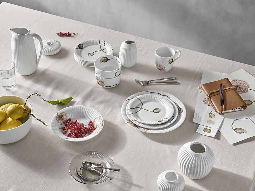 Hammershøi Poppy Assiette à Déjeuner 22 cm