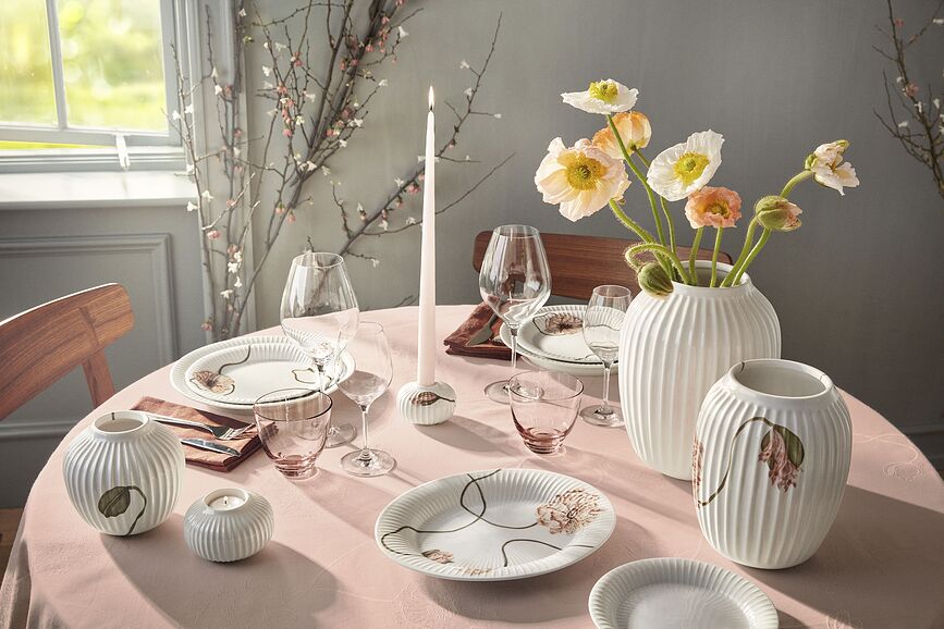 Hammershøi Poppy Assiette à Déjeuner 22 cm