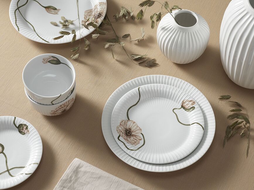 Hammershøi Poppy Assiette Plate, 27 cm