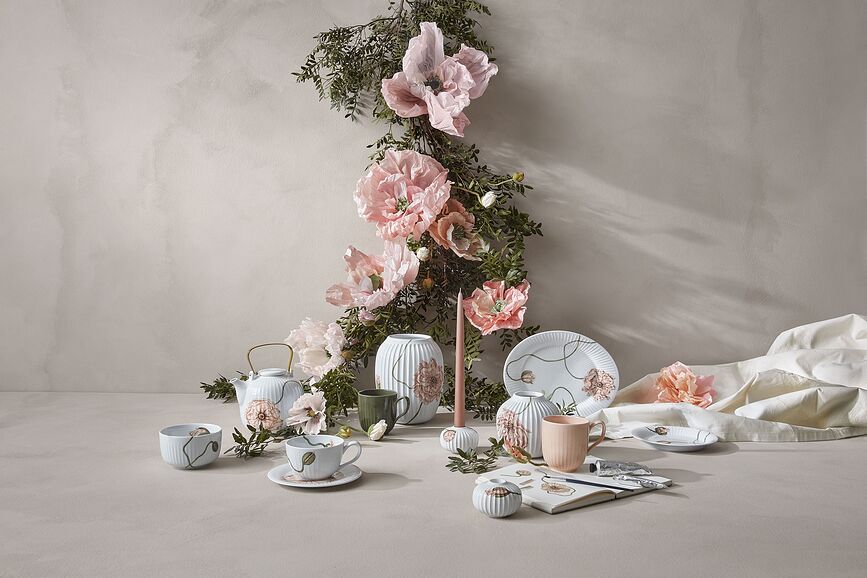 Hammershøi Poppy Bougeoir pour bougie classique