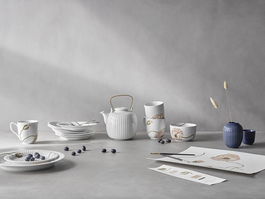 Hammershøi Poppy Krožnik zajtrkovalni, 22 cm