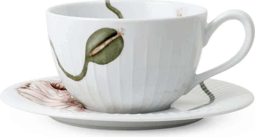 Hammershøi Poppy Teetasse 380 ml mit Untertasse